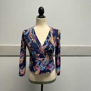 Lands’ End Rashguard Swim Top S 6-8